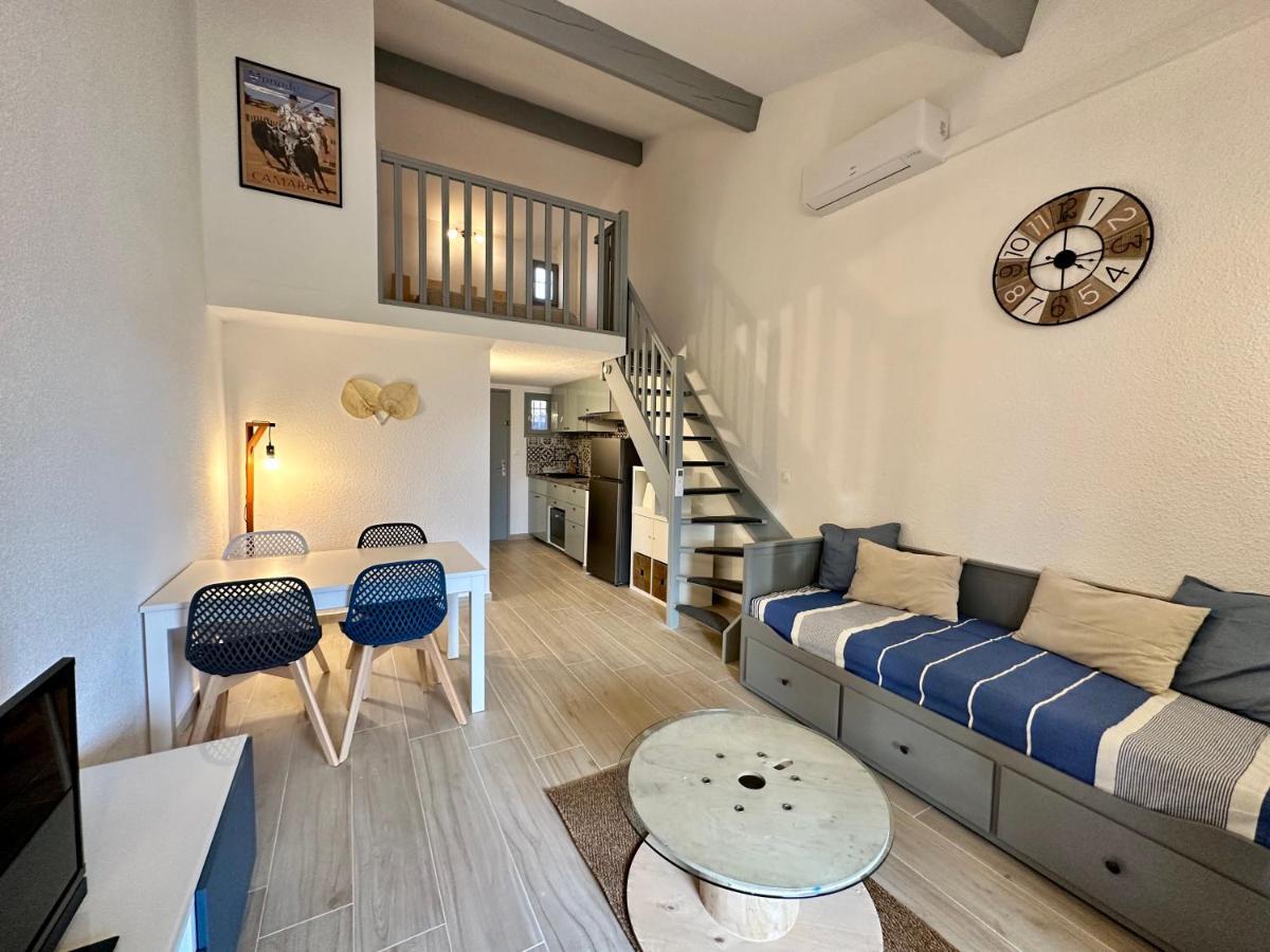 Appartement Duplex 4Pers Climatise - Locations Vld Camargue Saintes-Maries-de-la-Mer Eksteriør bilde